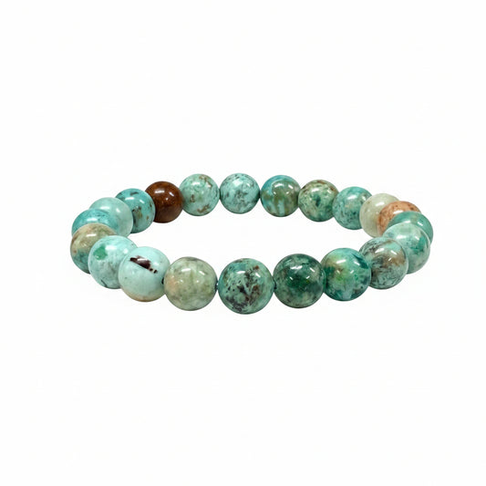 10mm Turquoise | Natural Gemstone Stretch Bracelet