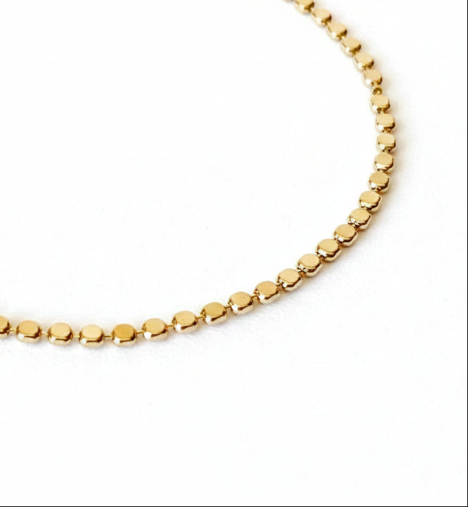 Dots Bracelet | 2MM | 18K Gold Filled