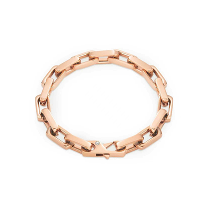 PREMIUM STAINLESS STEEL - BRACELET - EDGE PAPERCLIP 7.8MM