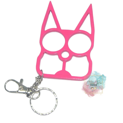 Bad Kitty Self-Defense Keychain - Bag Charm