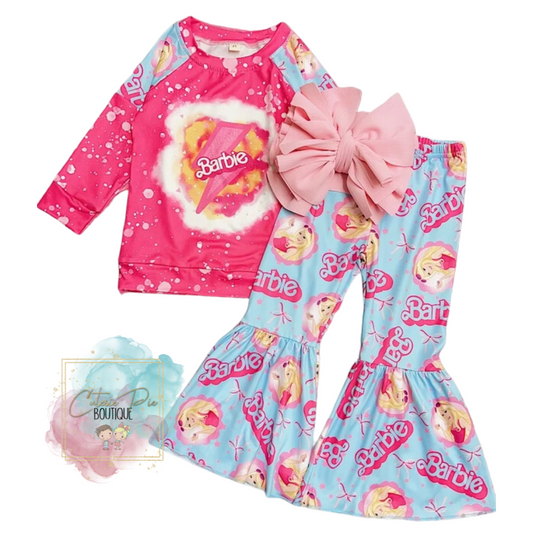 Girl's Character Long Sleeve SET 2PC