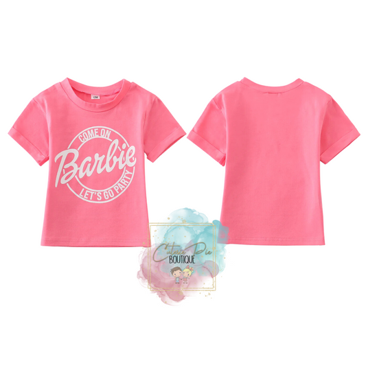 Barbie Girl Top - Come on Barbie Let's go Party!