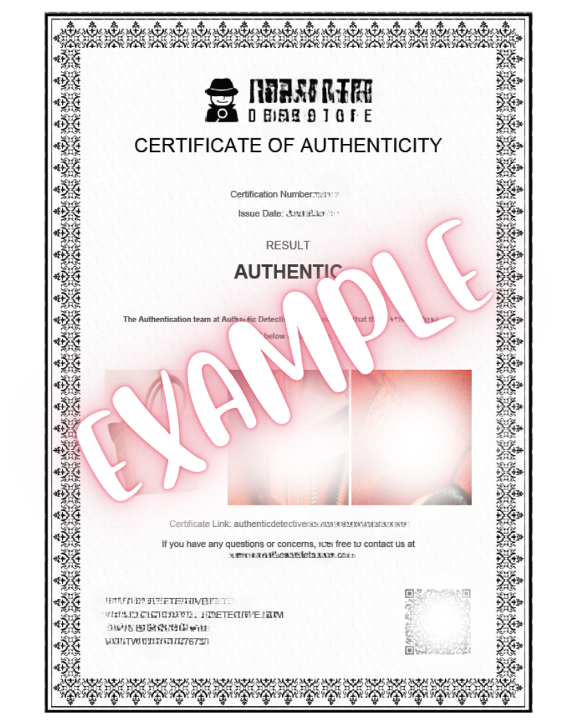 ADD-ON SERVICE = Authentication Certificate