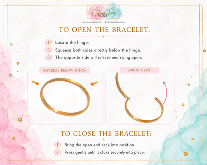 Pavé 25 Bangle Bracelet | 5MM | Black, Gold, Rose Gold or Steel | Premium 316L Stainless Steel