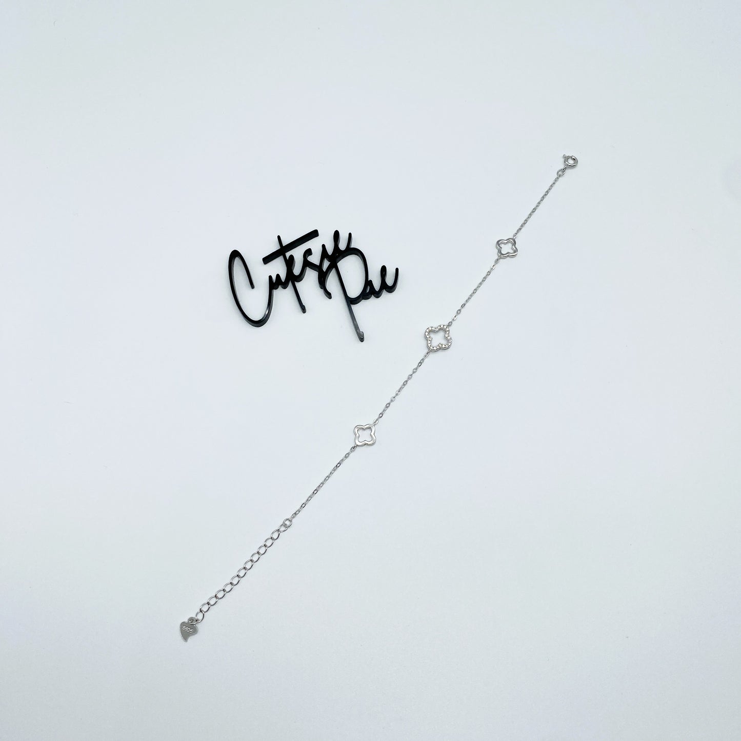 Triple Clover Bracelet | 18K Gold-Plated | Sterling Silver