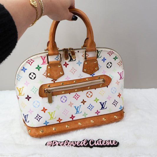 Louis Vuitton | Alma PM | Monogram Multicolore | White