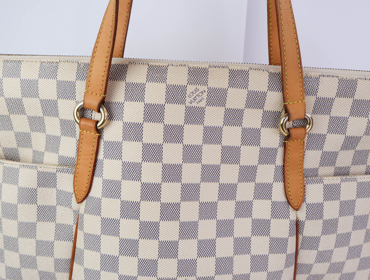 Louis Vuitton | Totally MM Bag | Damier Azur Canvas