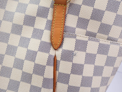 Louis Vuitton | Totally MM Bag | Damier Azur Canvas