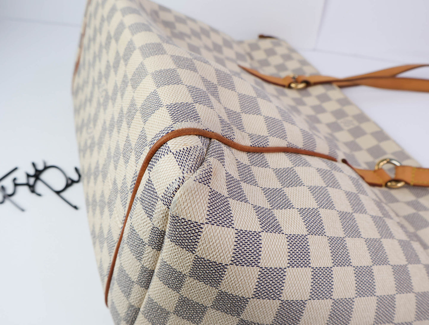 Louis Vuitton | Totally MM Bag | Damier Azur Canvas