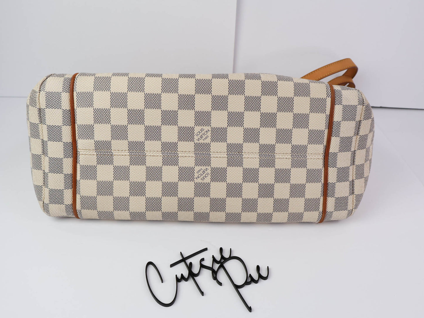 Louis Vuitton | Totally MM Bag | Damier Azur Canvas