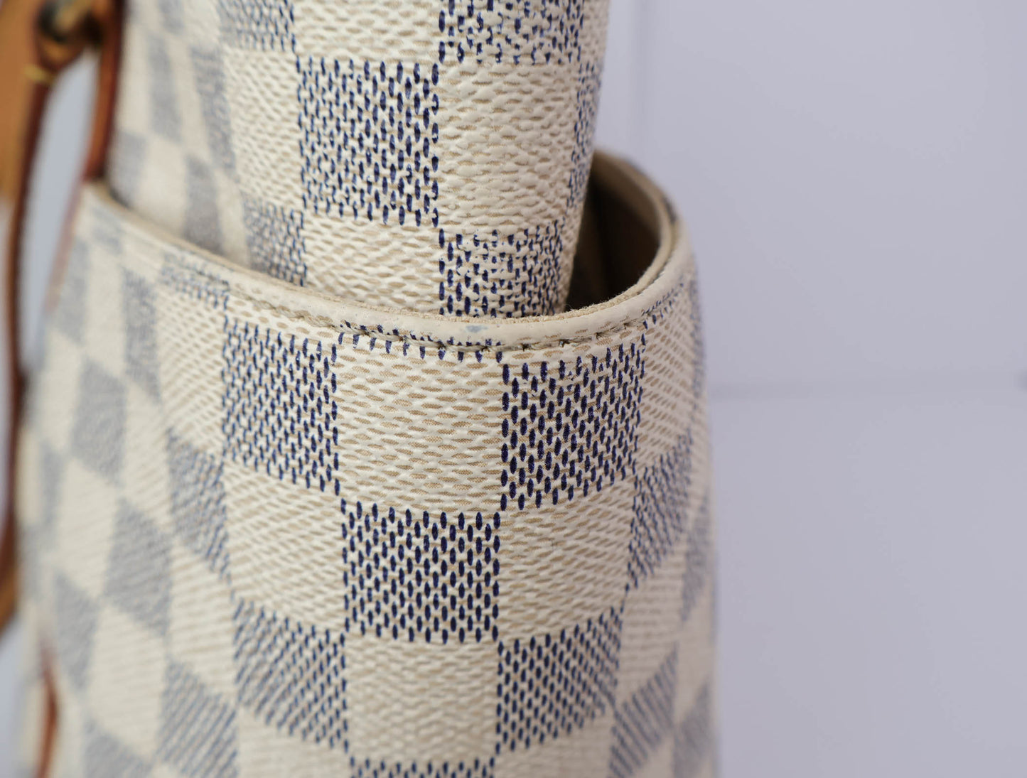 Louis Vuitton | Totally MM Bag | Damier Azur Canvas