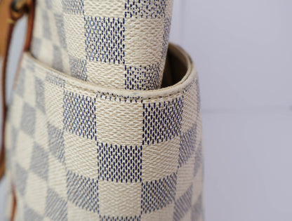 Louis Vuitton | Totally MM Bag | Damier Azur Canvas