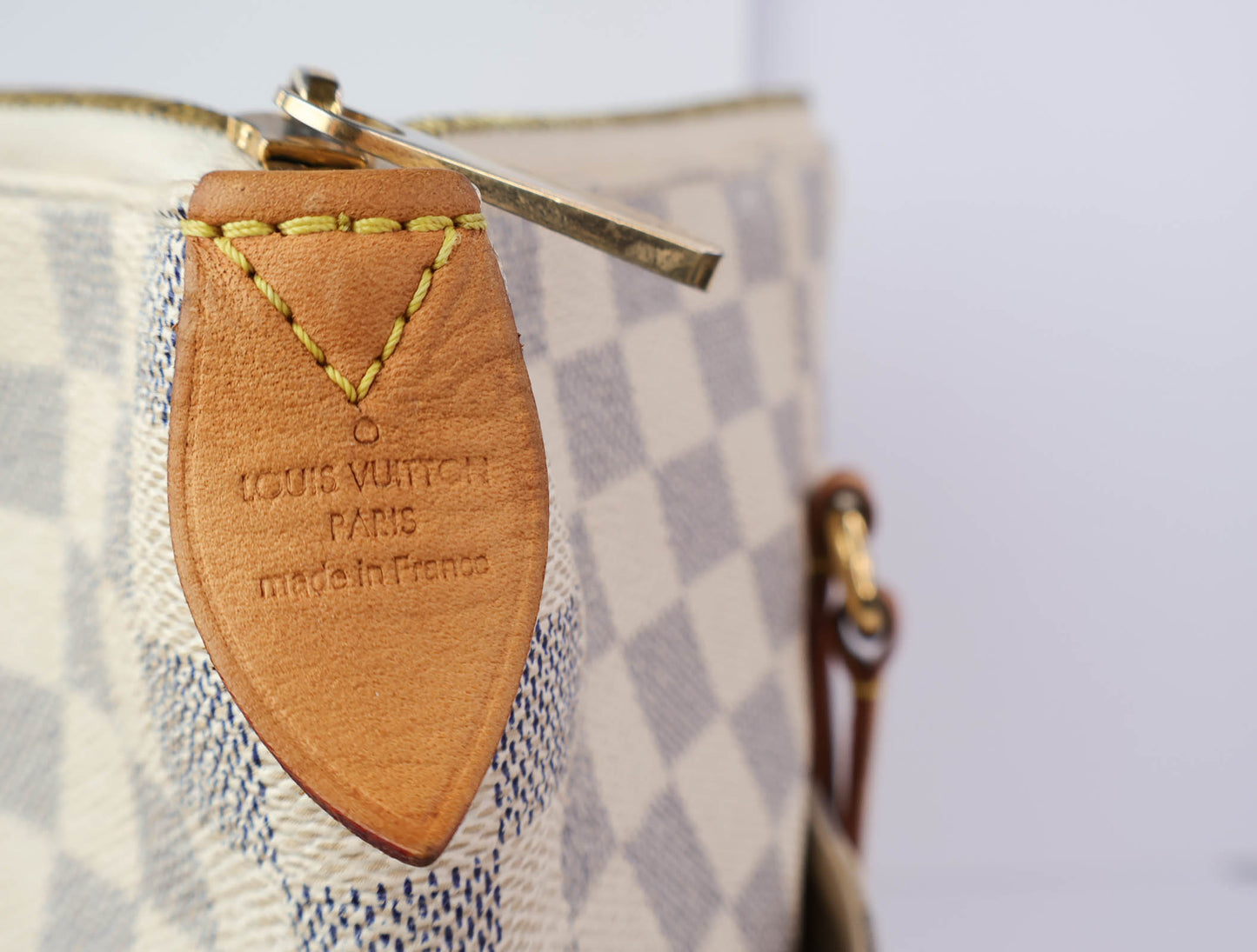 Louis Vuitton | Totally MM Bag | Damier Azur Canvas