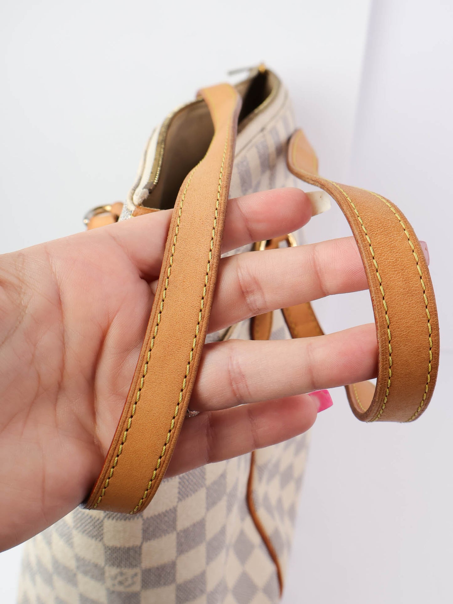 Louis Vuitton | Totally MM Bag | Damier Azur Canvas