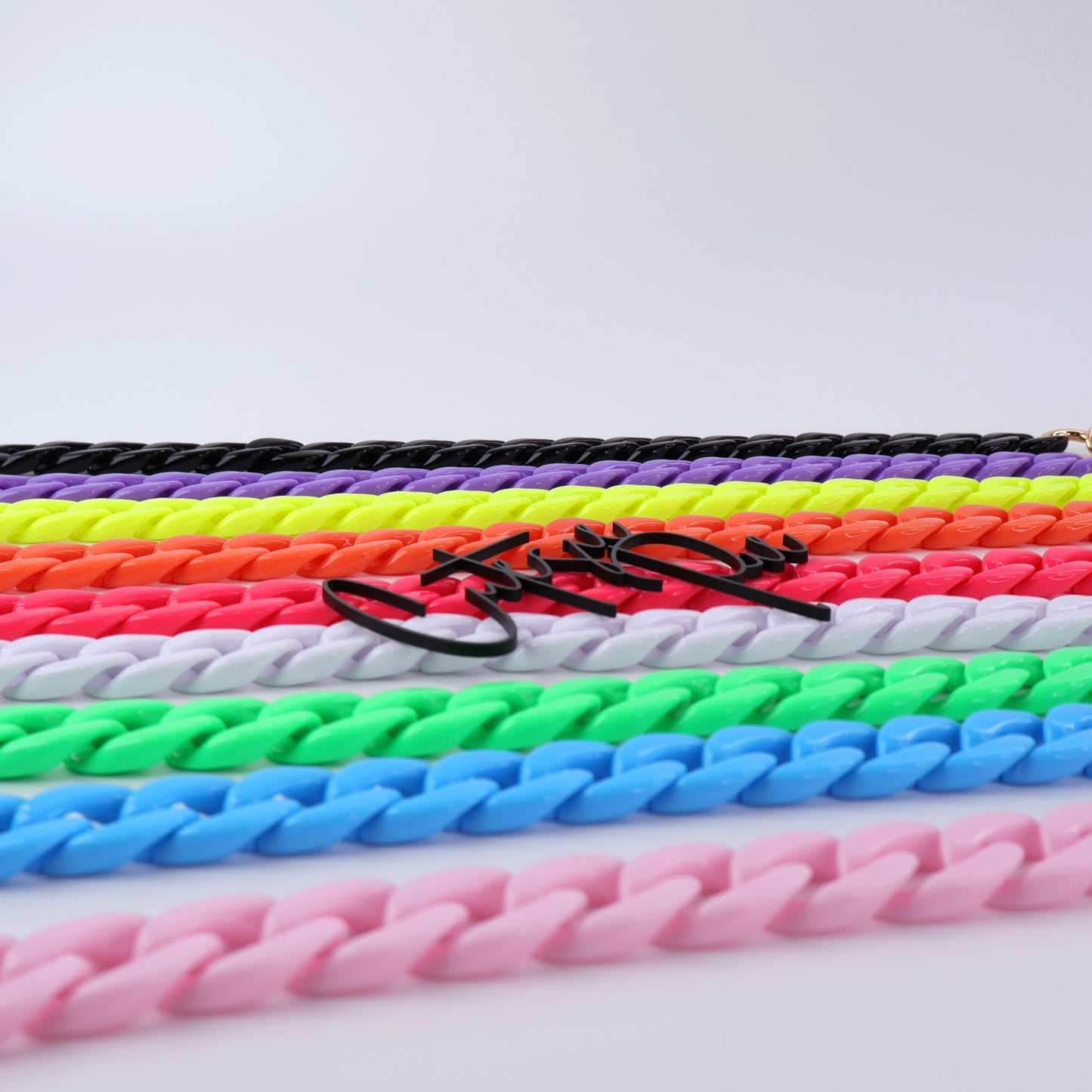 Acrylic Link Purse Chain Strap | Handbag Charm Accessory