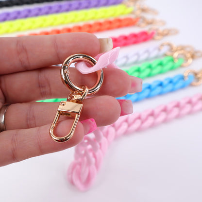 Acrylic Link Purse Chain Strap | Handbag Charm Accessory