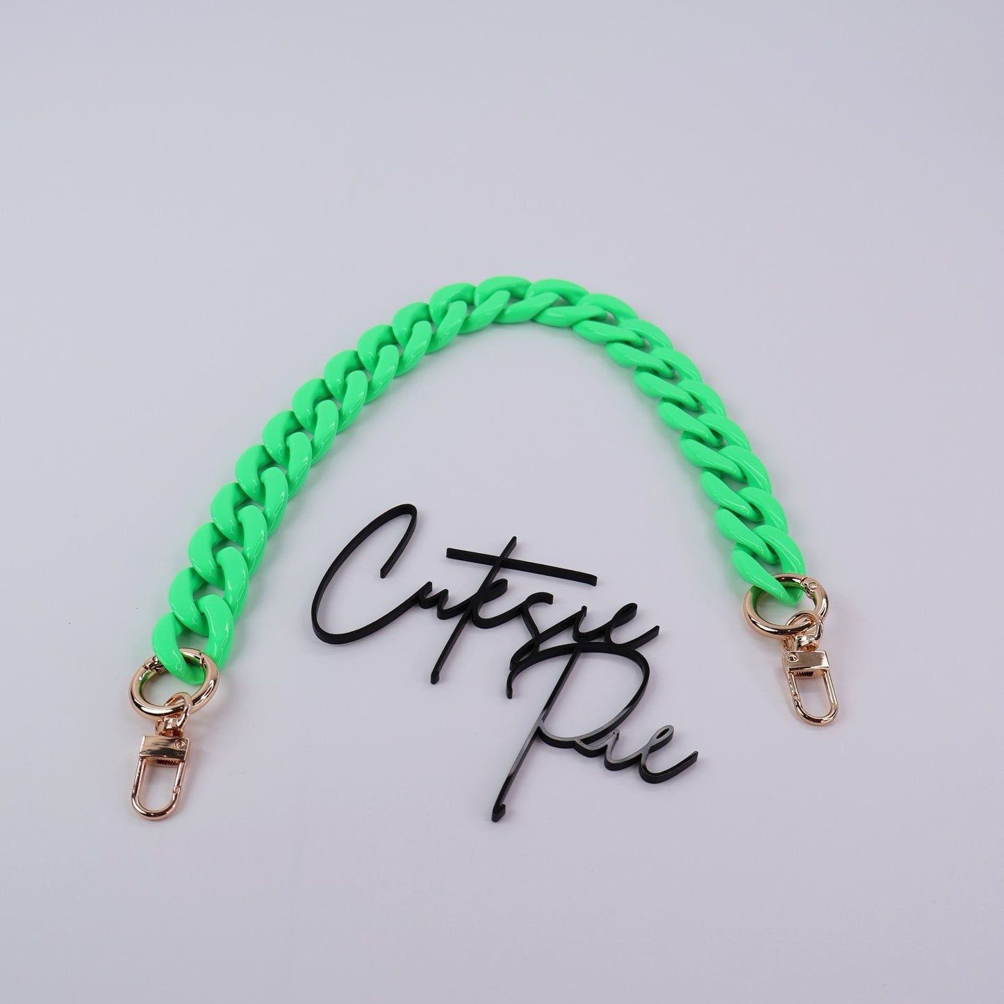 Acrylic Link Purse Chain Strap | Handbag Charm Accessory