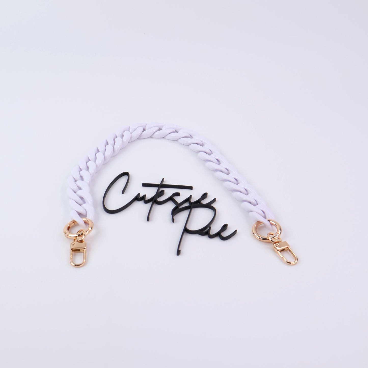 Acrylic Link Purse Chain Strap | Handbag Charm Accessory