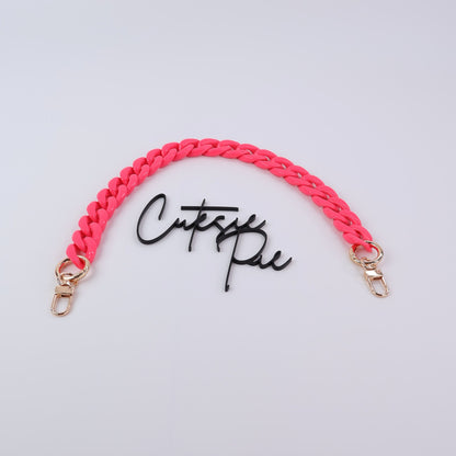 Acrylic Link Purse Chain Strap | Handbag Charm Accessory