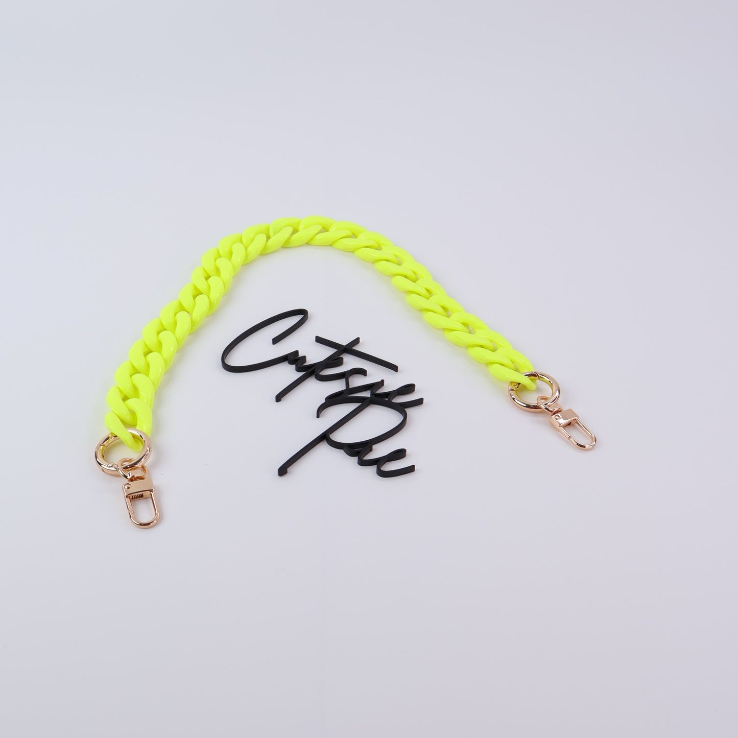 Acrylic Link Purse Chain Strap | Handbag Charm Accessory