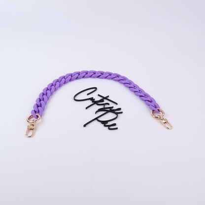 Acrylic Link Purse Chain Strap | Handbag Charm Accessory