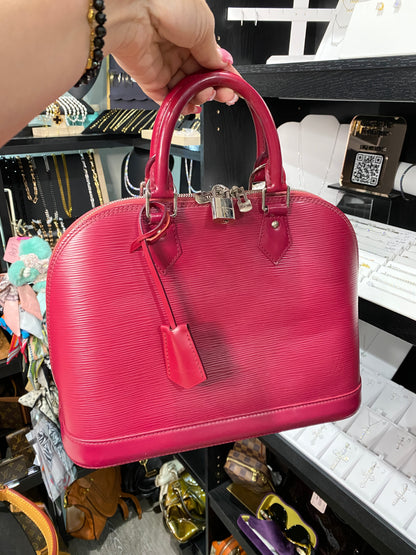 Louis Vuitton | Alma PM | Epi Leather | Deep Pink