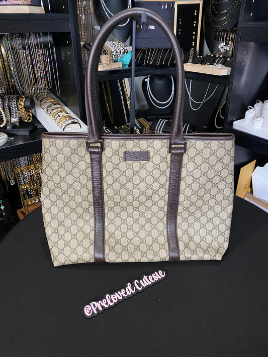 Gucci | Large Tote Bag | GG Supreme Canvas