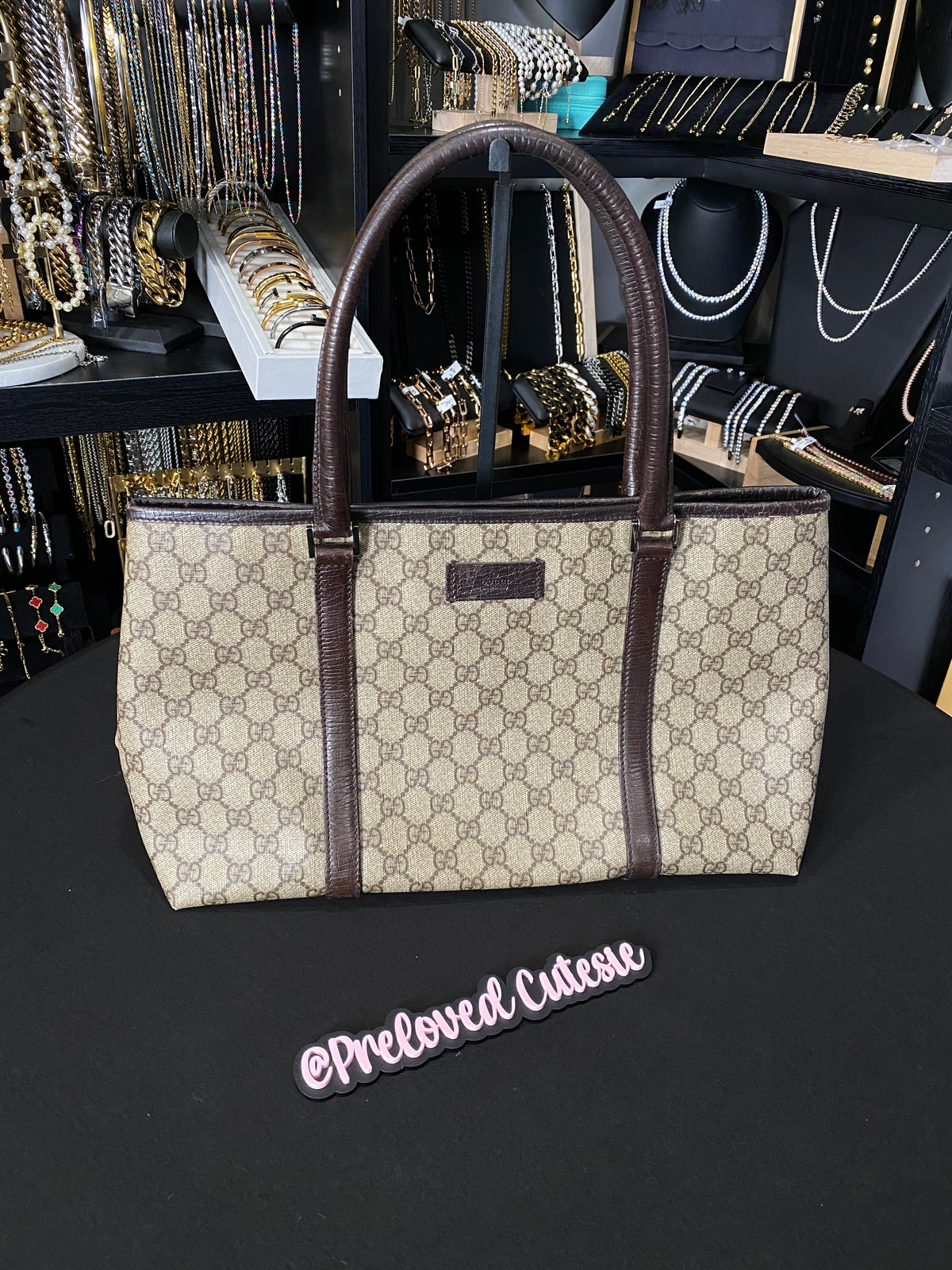 Gucci | Ophidia Medium Tote Bag | GG Supreme Canvas