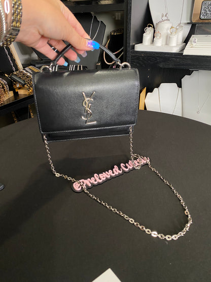 Saint Laurent | Sunset WOC | Black Leather