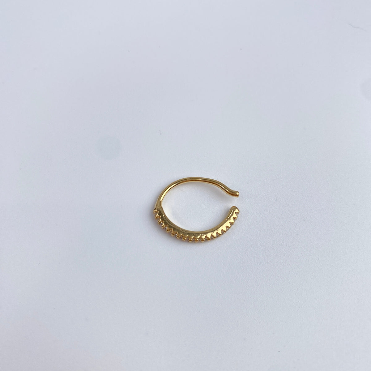 CZ Classic Ear Cuff | 18MM | 18K Gold-Filled