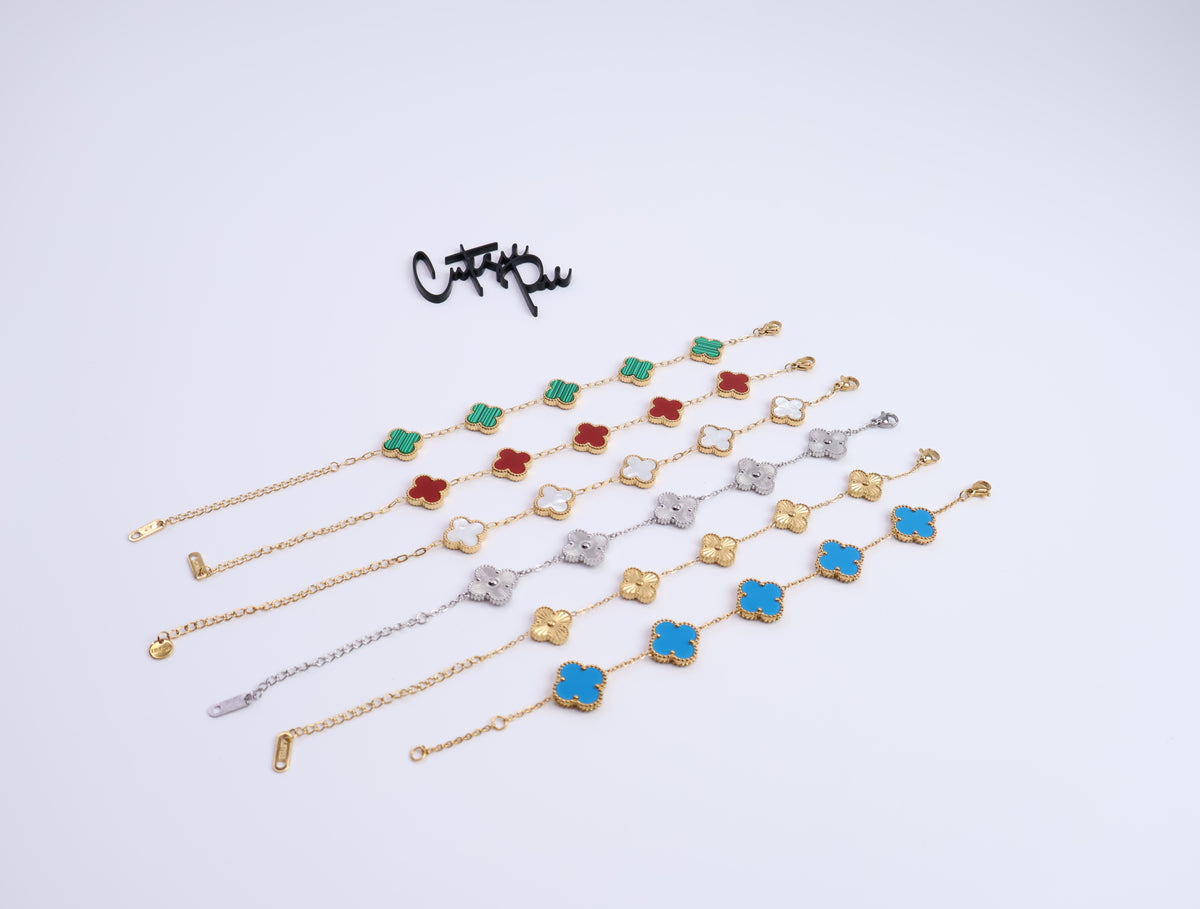 Clover Bracelet | 18K PVD Gold | 304 Stainless Steel