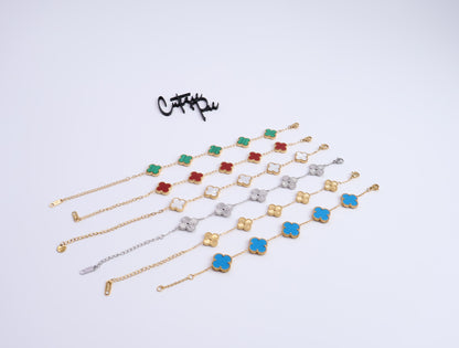 Clover Bracelet | 18K PVD Gold | 304 Stainless Steel