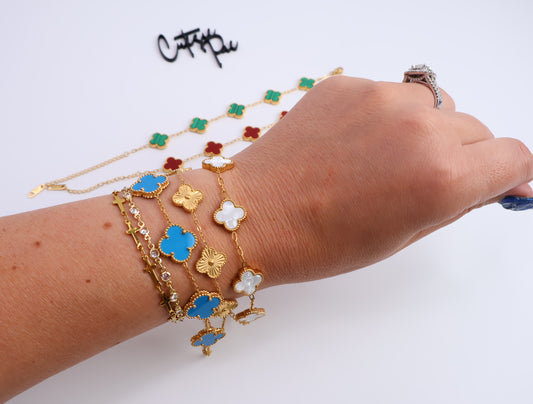 Clover Bracelet | 18K PVD Gold | 304 Stainless Steel