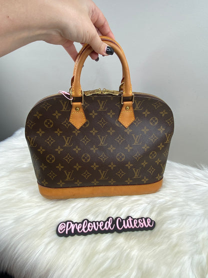 Louis Vuitton Alma PM in Monogram Canvas  / LV Vintage Pre-Loved Handbag