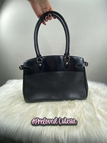 Louis Vuitton | Passy GM Shoulder Bag | Black Epi Leather