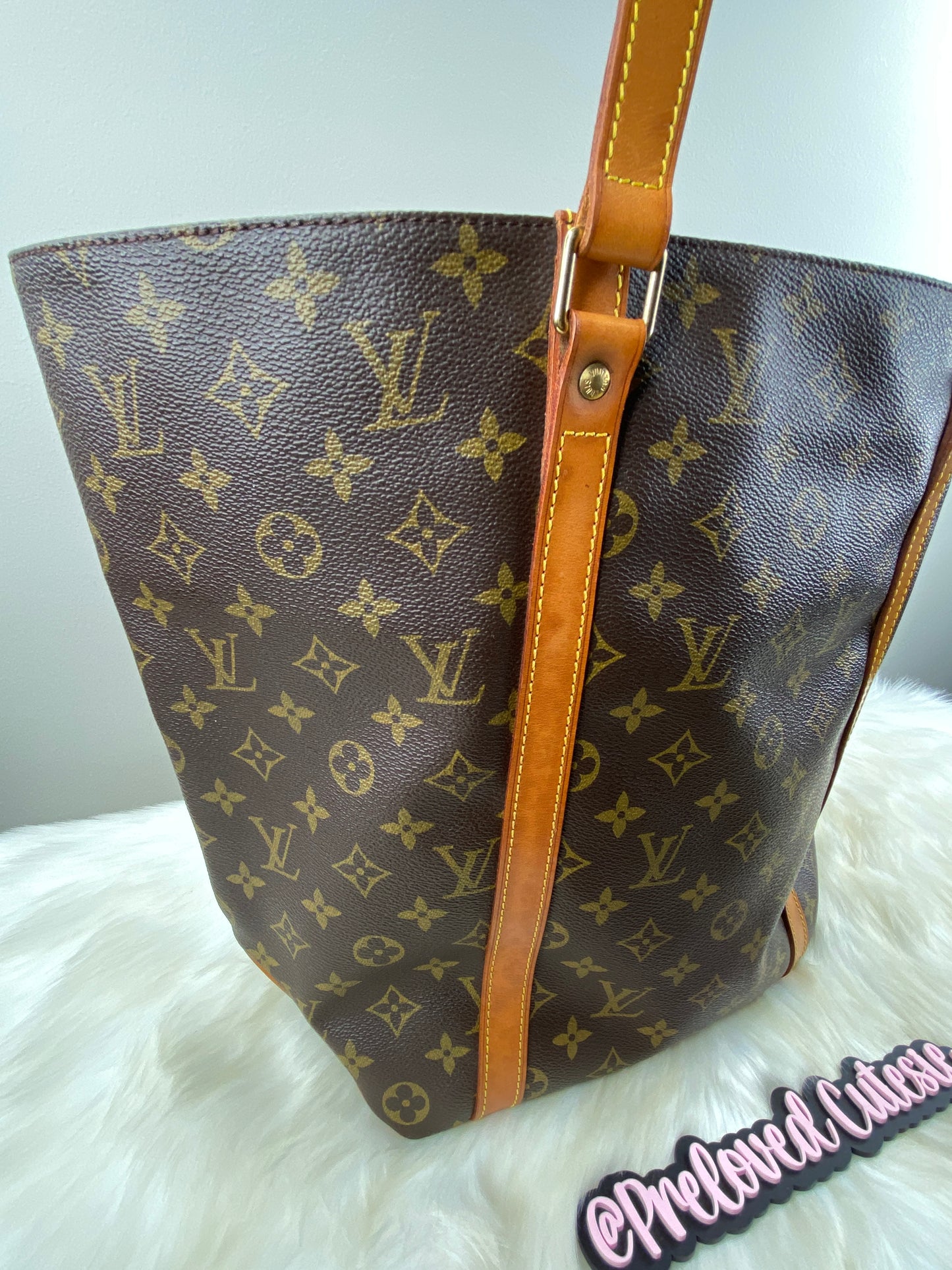 Louis Vuitton Sac Shopping Tote - Vintage Pre-Loved Handbag