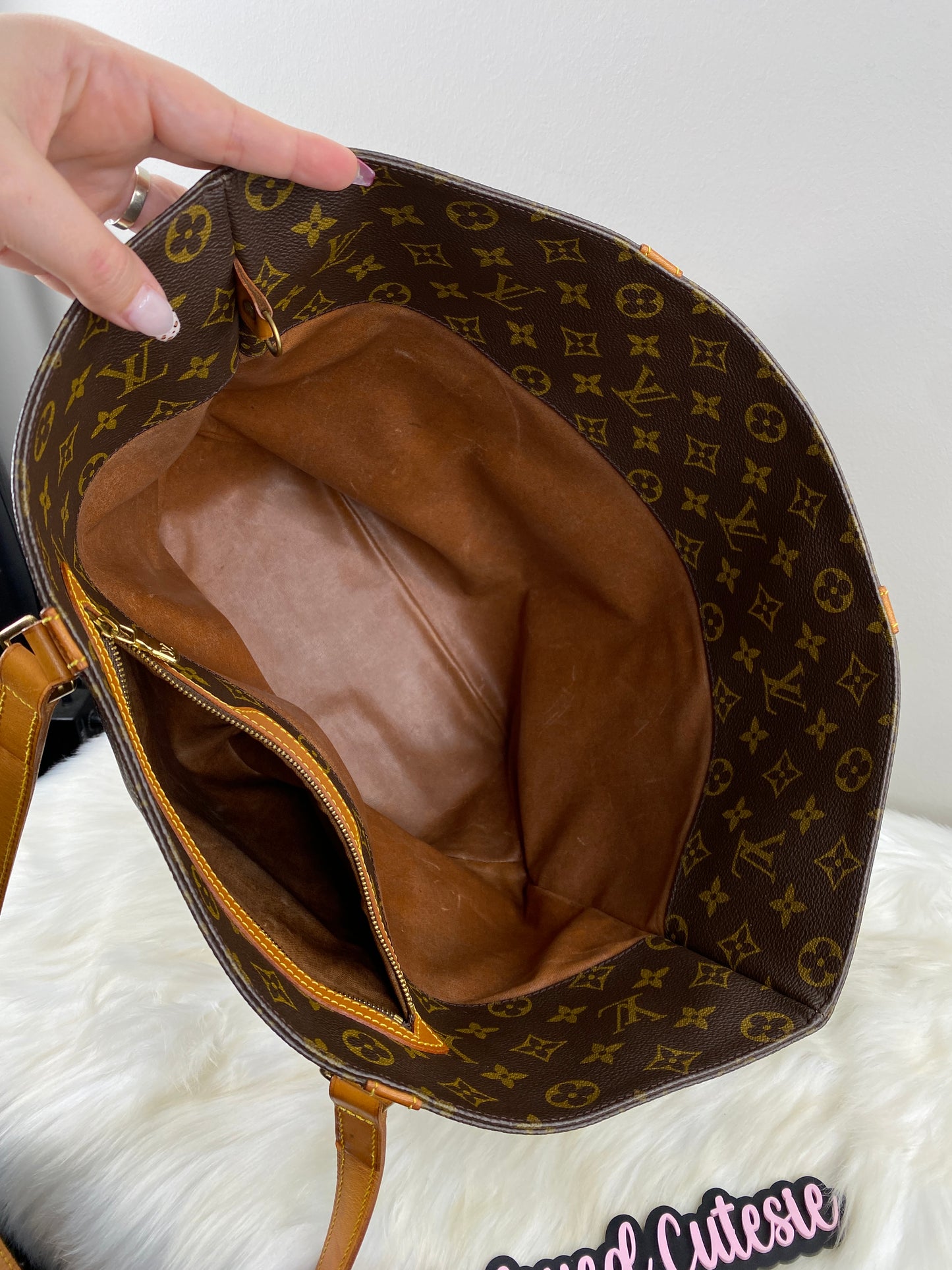 Louis Vuitton Sac Shopping Tote - Vintage Pre-Loved Handbag