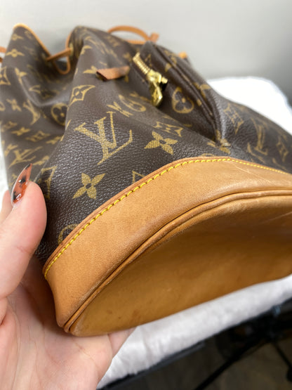 PRE-LOVED CUTESIE - LOUIS VUITTON MONTSOURIS GM BACKPACK MONOGRAM