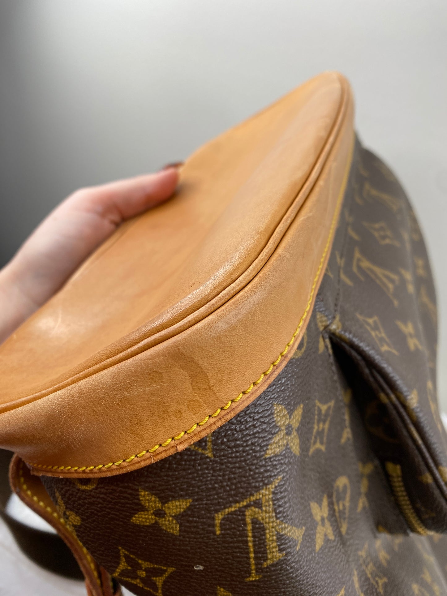 PRE-LOVED CUTESIE - LOUIS VUITTON MONTSOURIS GM BACKPACK MONOGRAM
