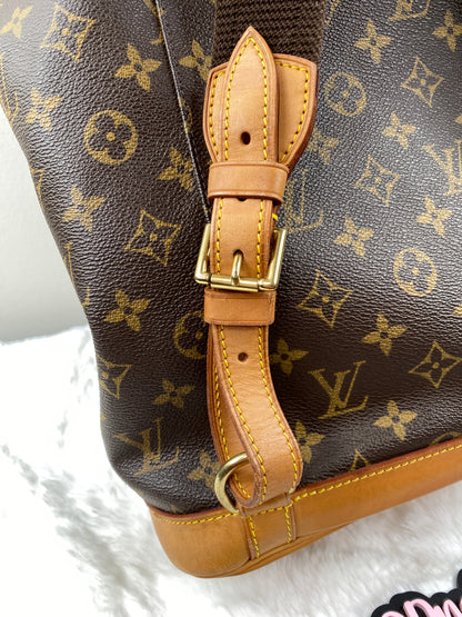 PRE-LOVED CUTESIE - LOUIS VUITTON MONTSOURIS GM BACKPACK MONOGRAM