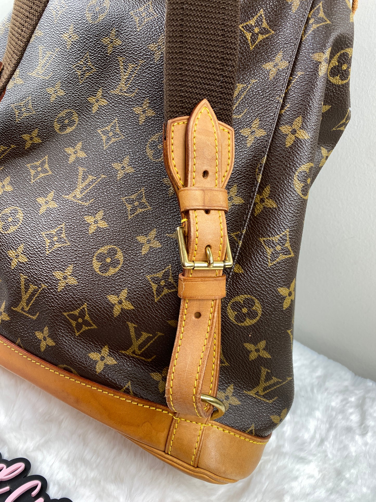 PRE-LOVED CUTESIE - LOUIS VUITTON MONTSOURIS GM BACKPACK MONOGRAM