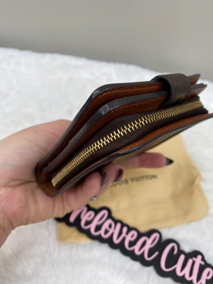CUTESIE PRE-LOVED - LOUIS VUITTON - VINTAGE MONOGRAM ZIP COMPACT WALLET / CARD HOLDER