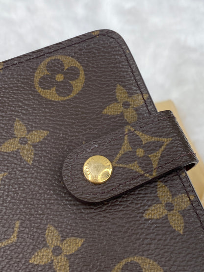 CUTESIE PRE-LOVED - LOUIS VUITTON - VINTAGE MONOGRAM ZIP COMPACT WALLET / CARD HOLDER