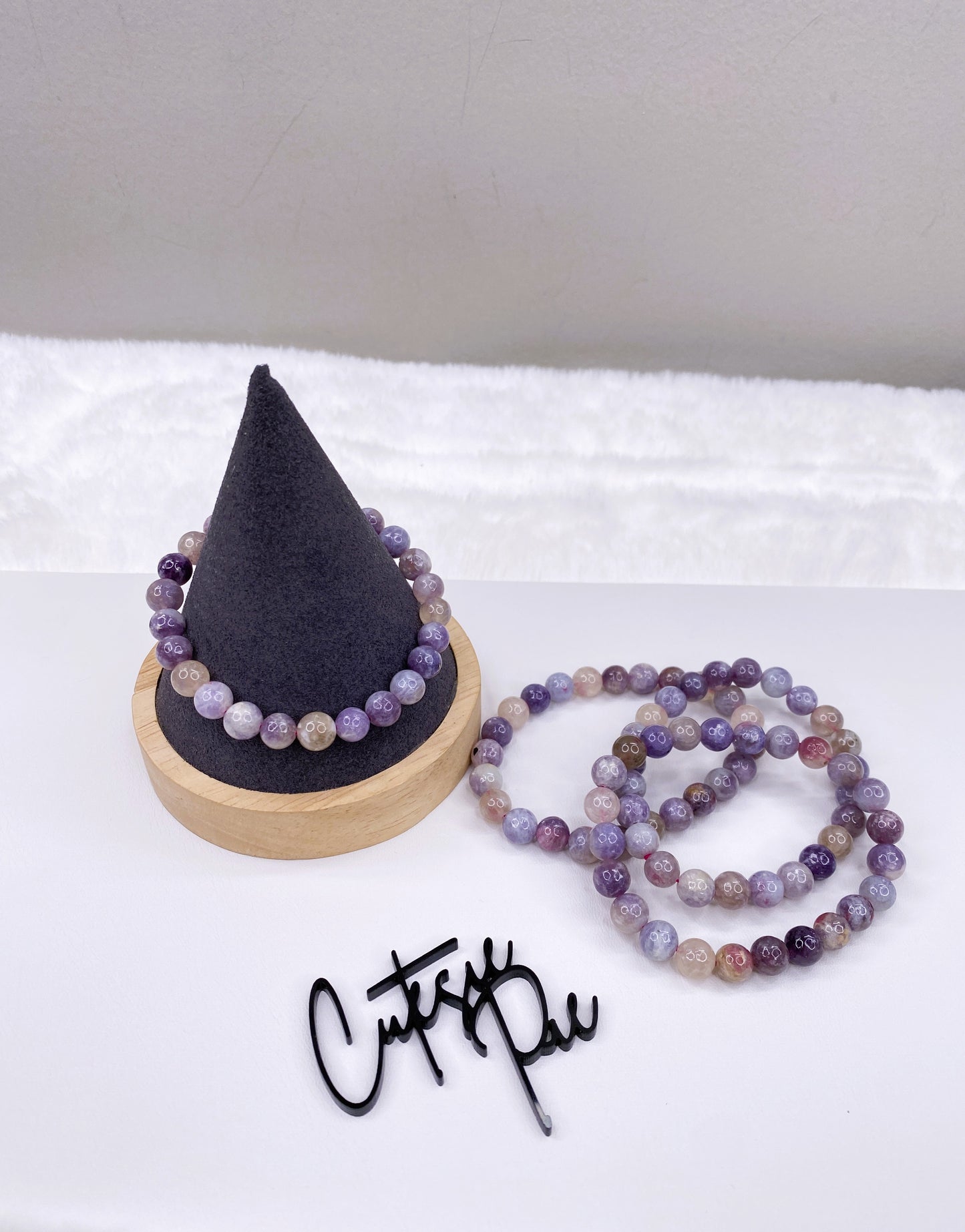8MM Unicorn | Natural Crystal Stretch Bracelet