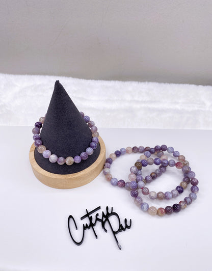 8MM Unicorn | Natural Crystal Stretch Bracelet
