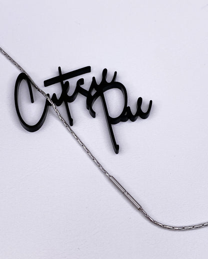 Bar Link Chain Necklace | 1.3MM Diamond Cut | Steel | Premium Stainless Steel