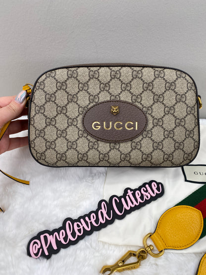 Gucci Neo Vintage | GG Supreme Canvas | Messenger Crossbody Bag
