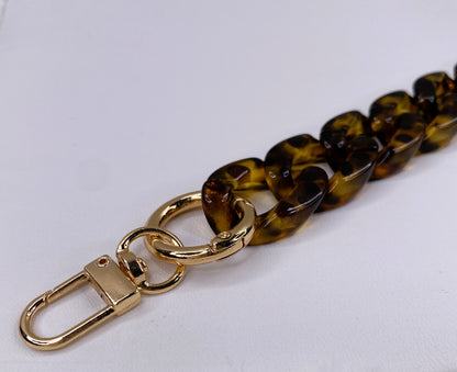 Tortoise Chain Strap | Phone Chain, Bag Charm & Keychain Accessory