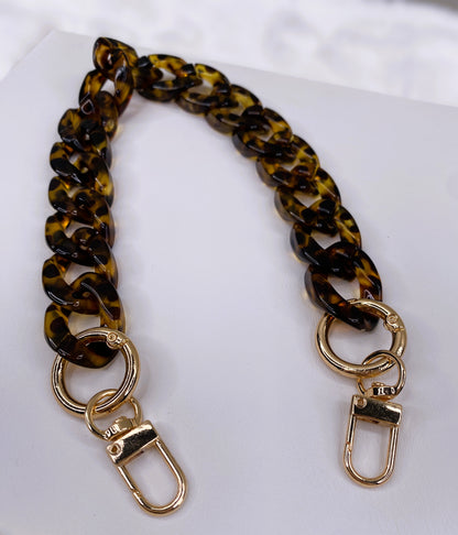 Tortoise Chain Strap | Phone Chain, Bag Charm & Keychain Accessory