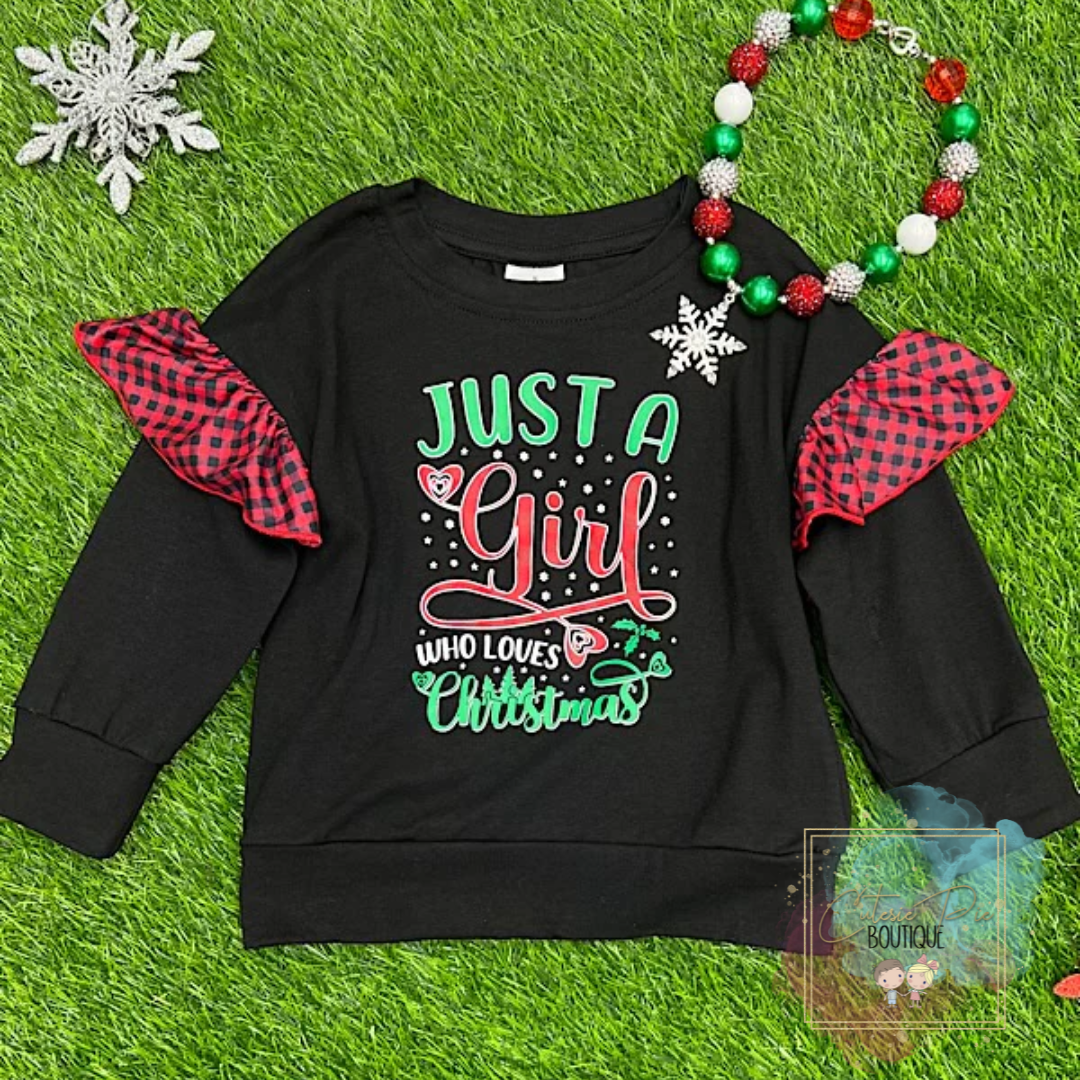 Just a Girl who Loves Christmas Sweater